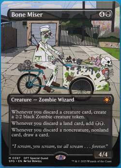 Bone Miser Special Guests NM Extended / Full Art CARD (499043) ABUGames - Image 1