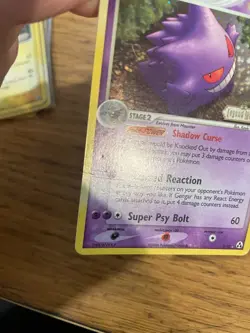 EXC! Gengar (5/92) EX Legend Maker Stamped Reverse Holo Pokemon Card! FAST P&P! - Image 3