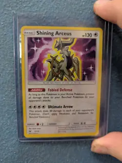 Pokemon TCG Shining Arceus Shining Legends Holo Card 57/73 - Image 1