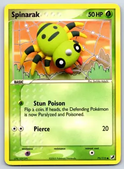 Spinarak - SM - Celestial Storm 5/168 Pokemon Card MP - Image 1