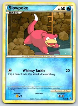 Slowpoke - Call of Legends 70/95 Pokemon Card MP - Image 1