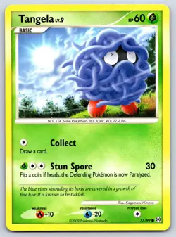 Tangela (77) - Arceus 77/99 Pokemon Card MP - Image 1