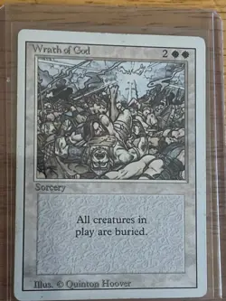 MTG: Wrath of God: Revised Edition: Regular: Lightly Played (Excellent) - Image 1