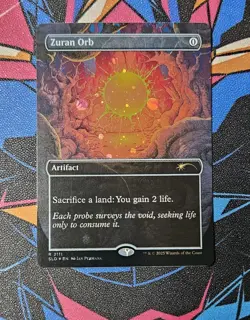 Zuran Orb NM Galaxy Foil MTG Secret Lair Unplayed Magic The Gathering - Image 1