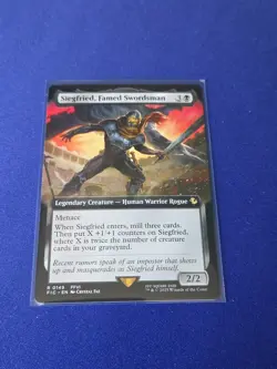 Siegfried, Famed Swordsman Extended Art - MTG Final Fantasy #0149 - Image 1