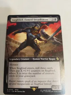 Siegfried, Famed Swordsman Extended Art - MTG Final Fantasy #0149 - Image 1
