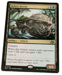 Debris Beetle Aetherdrift Mtg Rare Magic The Gathering Golgari - Image 1