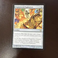 MTG: English - 1 x MTG Engineered Explosives Fifth Dawn - LP - Ships Free - Image 1