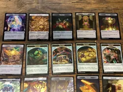 MTG Magic The Gathering Treasure Token Lot 20 Cards Wizard Of The Cost Authentic - Image 2