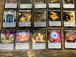 MTG Magic The Gathering Treasure Token Lot 20 Cards Wizard Of The Cost Authentic - Image 3