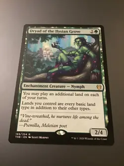 MTG Theros Beyond Death #169 Dryad of the Ilysian Grove - Image 1