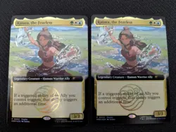 Katara, the Fearless Foil ~ Extended Art ~ Media Promos P003 SDCC 2025 ~ MTG NM - Image 1