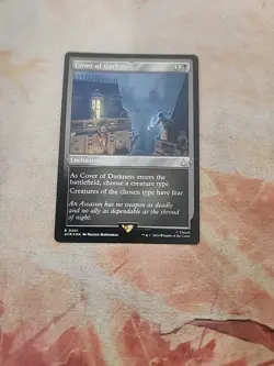 Cover Of Darkness Foil Etched Assassin's Creed MTG NM - Image 1