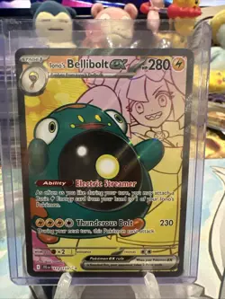 Ionos Bellibolt ex 172/159 Journey Together Full Art Ultra Rare Pokemon Card NM - Image 1