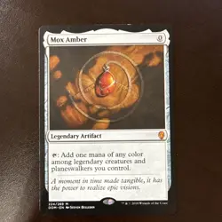 MTG: Mox Amber - Dominaria Regular - Commander Modern Staple - Ships Free - LP - Image 1