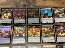 MTG Magic The Gathering Food Token Lot 15 Cards Wizard Of The Cost Authentic - Image 2