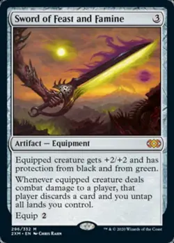 Sword of Feast and Famine - Near Mint MTG Double Masters - Image 1