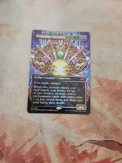Brightglass Gearhulk Borderless Foil Aetherdrift MTG NM - Image 1