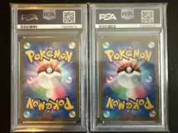 PSA 10 Yu Nagaba Eevee's & Pikachu Promo Complete Sequential Set Pokemon Card - Image 5
