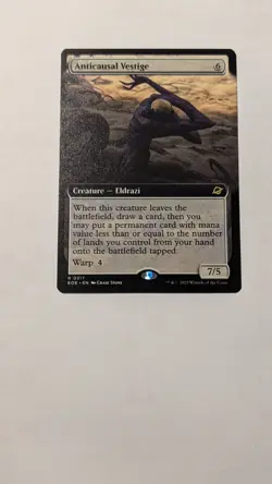 Anticausal Vestige Extended Art Rare Edge of Eternities EOE 317 MTG - Image 1