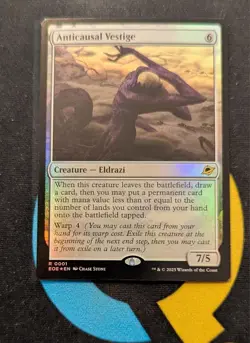 Anticausal Vestige Foil Rare Edge of Eternities EOE 001 MTG - Image 1