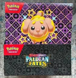 Pokemon TCG Paldean Fates Tech Sticker Collection Display - 12 Blisters 36 Packs - Image 2