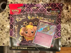 Pokemon TCG Paldean Fates Tech Sticker Collection Display - 12 Blisters 36 Packs - Image 4