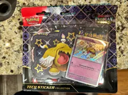 Pokemon TCG Paldean Fates Tech Sticker Collection Display - 12 Blisters 36 Packs - Image 5