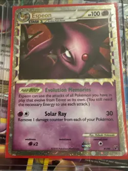 Espeon (Prime) - 81/90 - Ultra Rare PL HGSS - Undaunted Pokemon - Image 1