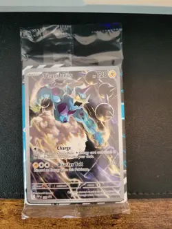 Thundrus 209 Pokemon Black Bolt ETB promo Card Sealed With Dividers - Image 1