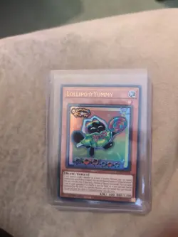 YUGIOH LOLLIPOP YUMMY ULTRA RARE 1ST NEAR MINT JUSH-EN018 - Image 1