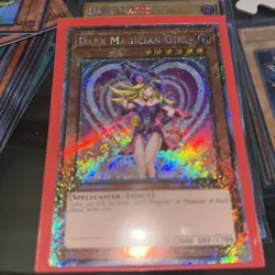 YUGIOH • DARK MAGICIAN GIRL • PLATINUM SECRET RARE • RA03-EN123 • 1st ED • NM - Image 2