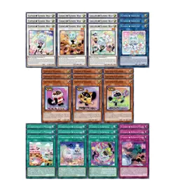 Yugioh Yummy Deck Core - Justice Hunters - JUSH - 3x Of Each As Shown PRE-ORDER - Image 2