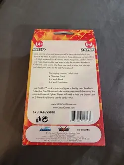My Hero Academia Collectible Card Game Deck Loadable Content NEW SEALED BOX - Image 2