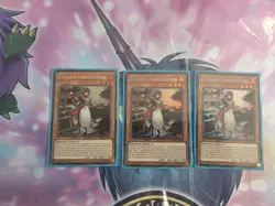 3x YUGIOH KITCHEN DRAGONMAID 1ST EDITION SECRET RARE NEAR MINT MYFI-EN018 - Image 1