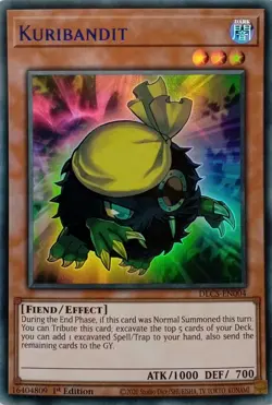 DLCS-EN004 KURIBANDIT BLUE ULTRA RARE 1ST EDITION YuGiOh CARD - Image 1