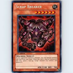 Yugioh Scrap Breaker STOR-EN084 1st Edition Secret Rare Holo - NM 💎 - Image 1