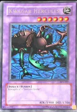 YuGiOh Kwagar Hercules TP3-EN007 Rare Englisch Excellent unl. - Image 1