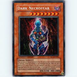 Yugioh Dark Necrofear MC1-EN005 Limited Edition Secret Rare Holo - VLP-NM 💎 - Image 1