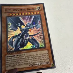 Yugioh Blue-Eyes Shining Dragon MOV-EN001 Super Rare Limited Edition - Image 5