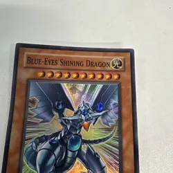 Yugioh Blue-Eyes Shining Dragon MOV-EN001 Super Rare Limited Edition - Image 4