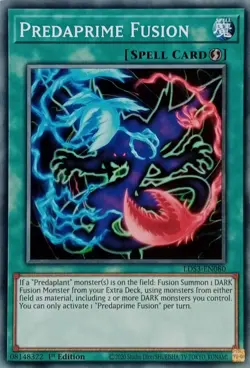 LDS3-EN080 PREDAPRIME FUSION COMMON 1ST EDITION YuGiOh CARD - Image 1