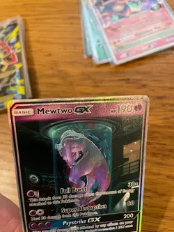 MP! Mewtwo GX (78/73) Shining Legends Secret Rare Holo Pokemon Card! FAST P&P! - Image 3
