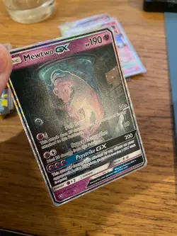 MP! Mewtwo GX (78/73) Shining Legends Secret Rare Holo Pokemon Card! FAST P&P! - Image 5