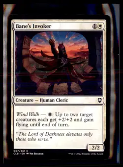 Magic: The Gathering Bane's Invoker Commander Legends: Battle for Bal 4 Card Lo - Image 1