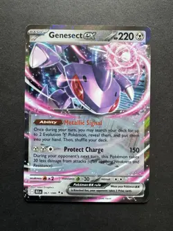 Pokemon Card TCG Genesect EX Black Bolt Double Rare Holo 067/086 - Mint - Image 1
