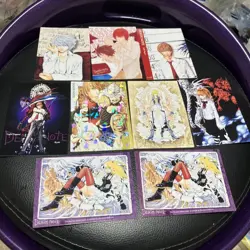 Death Note Illustration Card Set Of 9 - Image 1