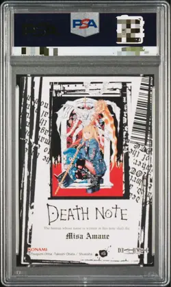 Death Note Misamisa Psa8 Yami Sand Card 10 - Image 2