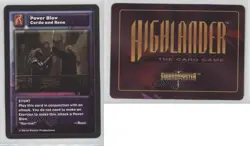 1996 Highlander - The Card Game Base Power Blow Corda and Reno fm0 - Image 3