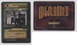 1996 Highlander - The Card Game Base Trip Yung Dol Kim fm0 - Image 3